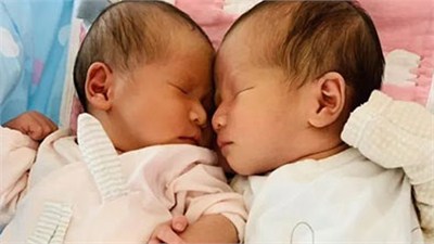 寧兒月子中心首對入住雙胞胎寶寶滿月啦！